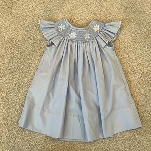 Petite Bebe Smocked Dress - Size 9 months